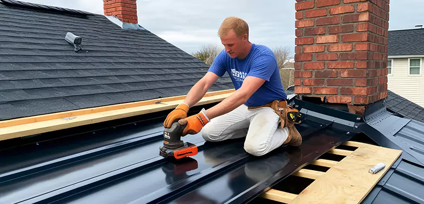Metal Roof Leak Repair in Hanover Park